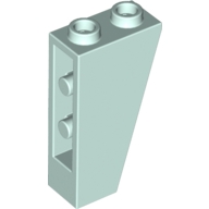 Lego kostka (kostička) 2x1x3 sklon (šikmá) 75° invertovaná, světlá voda (6172639)